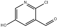 2-CHLORO-5-HYDROXY-3-PYRIDINECARBOXALDEHYDE Structure
