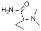Cyclopropanecarboxamide, 1-(dimethylamino)- (9CI) Structure