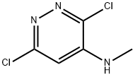 3,6-二氯-N-甲基哒嗪-4-胺, 17645-06-6, 结构式