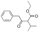 2-イソプロピル-3-オキソ-4-フェニル酪酸エチル 化学構造式