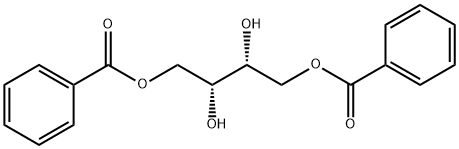 (2R,3R)-2,3-DIHYDROXYBUTANE-1,4-DIYL DIBENZOATE
 Structure