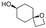 1-Oxaspiro[3.5]nonan-7-ol, cis- (9CI) Structure