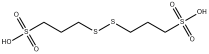 3,3'-dithiobispropanesulphonic acid 结构式