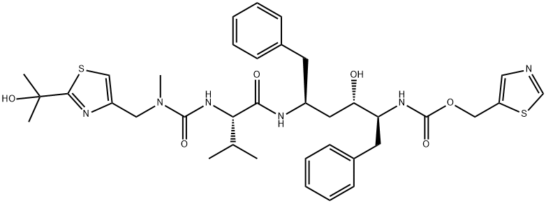 Hydroxy Ritonavir Struktur