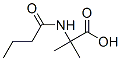 Alanine,  2-methyl-N-(1-oxobutyl)- Struktur