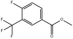 4-氟-3-三氟甲基苯甲酸甲酯,176694-36-3,结构式