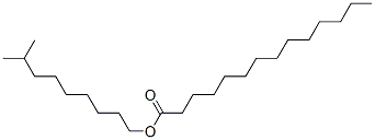 肉豆蔻酸异癸酯, 17670-91-6, 结构式