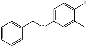 5-BENZYLOXY-2-BROMOTOLUENE Struktur