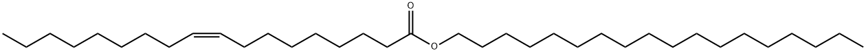 (Z)-9-オクタデセン酸オクタデシル 化学構造式