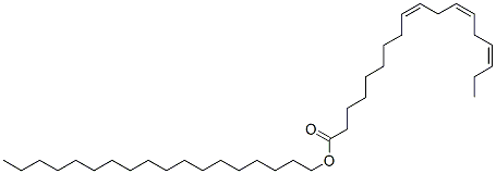 octadecyl (9Z,12Z,15Z)-9,12,15-octadecatrienoate Struktur