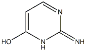 4-Pyrimidinol, 2,3-dihydro-2-imino-, (E)- (9CI) 结构式