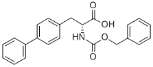 CBZ-4-BIPHENYL-D-ALA Structure