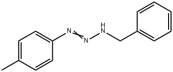 1-BENZYL-3-P-TOLYLTRIAZENE Struktur