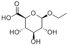乙基 Β-D-葡萄糖醛酸, 17685-04-0, 结构式