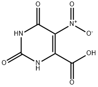 1,2,3,6-Tetrahydro-5-nitro-2,6-dioxopyrimidin-4-carbonsure