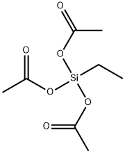 乙基三乙酰氧基硅烷,17689-77-9,结构式