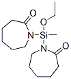 1,1'-(エトキシメチルシリレン)ビス(ヘキサヒドロ-2H-アゼピン-2-オン) 化学構造式