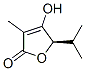 2(5H)-Furanone,4-hydroxy-3-methyl-5-(1-methylethyl)-,(R)-(9CI) 化学構造式