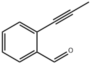 2-(1-丙炔基)苯甲醛,176910-65-9,结构式