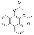 フェナントレン-9,10-ジオールジアセタート 化学構造式
