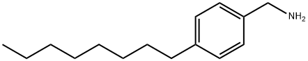 4-OCTYLBENZYLAMINE Struktur