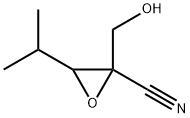 Oxiranecarbonitrile,  2-(hydroxymethyl)-3-(1-methylethyl)-  (9CI)|