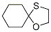 Spiro[1,3-oxathiolane-2,1'-cyclohexane] 结构式