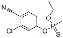 (メチル)チオホスホン酸O-(3-クロロ-4-シアノフェニル)O-エチル 化学構造式