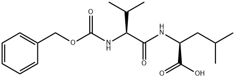 Z-VAL-LEU-OH 化学構造式
