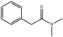 N,N-ジメチルベンゼンチオアセトアミド 化学構造式