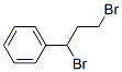 1,3-Dibromo-1-phenylpropane Structure