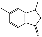 3,5-DIMETHYLINDAN-1-ONE 化学構造式