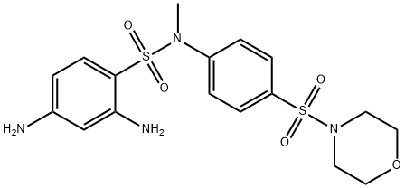 N-METHYL-N-[(MORPHOLIN-4-YL)SULFOPHENYL]-2,4-DIAMINO-BENZENESULFONAMIDE|