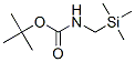 Carbamic acid, [(trimethylsilyl)methyl]-, 1,1-dimethylethyl ester (9CI),177176-90-8,结构式