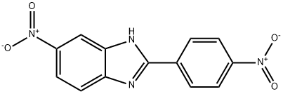 5-硝基-2-(4-硝基苯基)-1H-苯并咪唑, 1772-39-0, 结构式