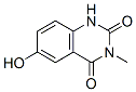 2,4(1H,3H)-Quinazolinedione, 6-hydroxy-3-methyl- Struktur
