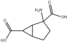 Bicyclo[3.1.0]hexane-2,6-dicarboxylic acid, 2-amino- (9CI),177317-28-1,结构式