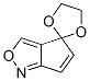 Spiro[4H-cyclopent[c]isoxazole-4,2-[1,3]dioxolane] (9CI) 结构式