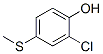 2-Chloro-4-(methylthio)phenol Structure