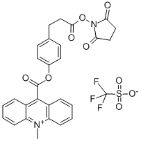 吖啶C2 NHS酯 结构式