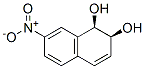 1,2-Naphthalenediol, 1,2-dihydro-7-nitro-, (1R,2S)- (9CI) Struktur