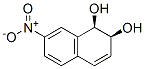 1,2-Naphthalenediol, 1,2-dihydro-7-nitro-, (1R,2S)- (9CI) Structure