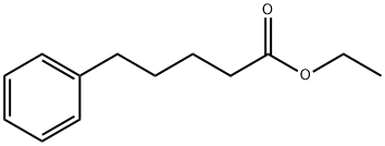 5-苯基戊酸乙酯, 17734-38-2, 结构式