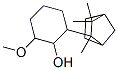 2-methoxy-6-(2,3,3-trimethylbicyclo[2.2.1]hept-2-yl)cyclohexan-1-ol,17735-99-8,结构式