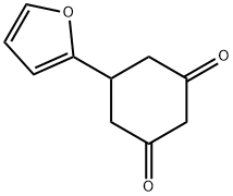 5-(2-フリル)-1,3-シクロヘキサンジオン 化学構造式