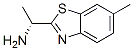 2-Benzothiazolemethanamine,alpha,6-dimethyl-,(R)-(9CI),177407-10-2,结构式