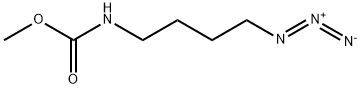 Carbamic  acid,  (4-azidobutyl)-,  methyl  ester  (9CI) 结构式