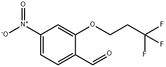 4-Nitro-2-(3,3,3-trifluoropropoxy)benzaldehyde Structure