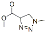 1H-1,2,3-Triazole-4-carboxylicacid,4,5-dihydro-1-methyl-,methylester(9CI) Structure