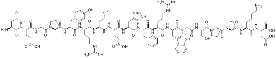 BETA-MSH (MONKEY) 化学構造式